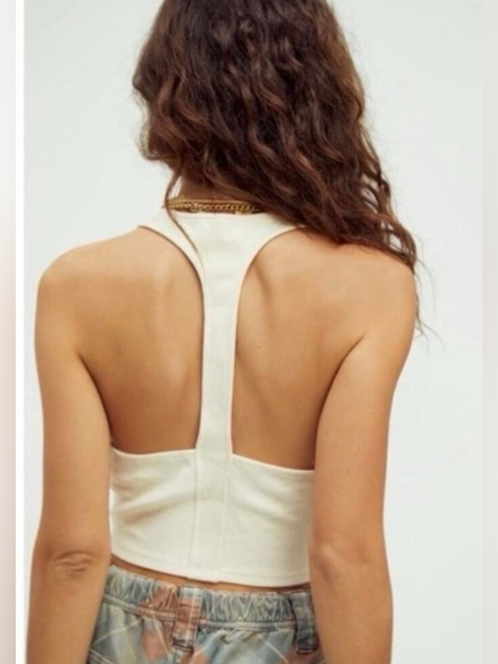 FREE PEOPLE Vera Vesty Cami in Moon Rising SIZE: SMALL - Picture 3 of 8